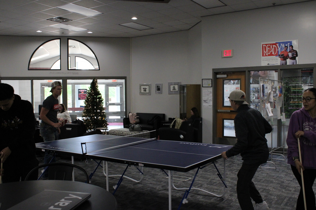 Ping Pong, in the Library!?
